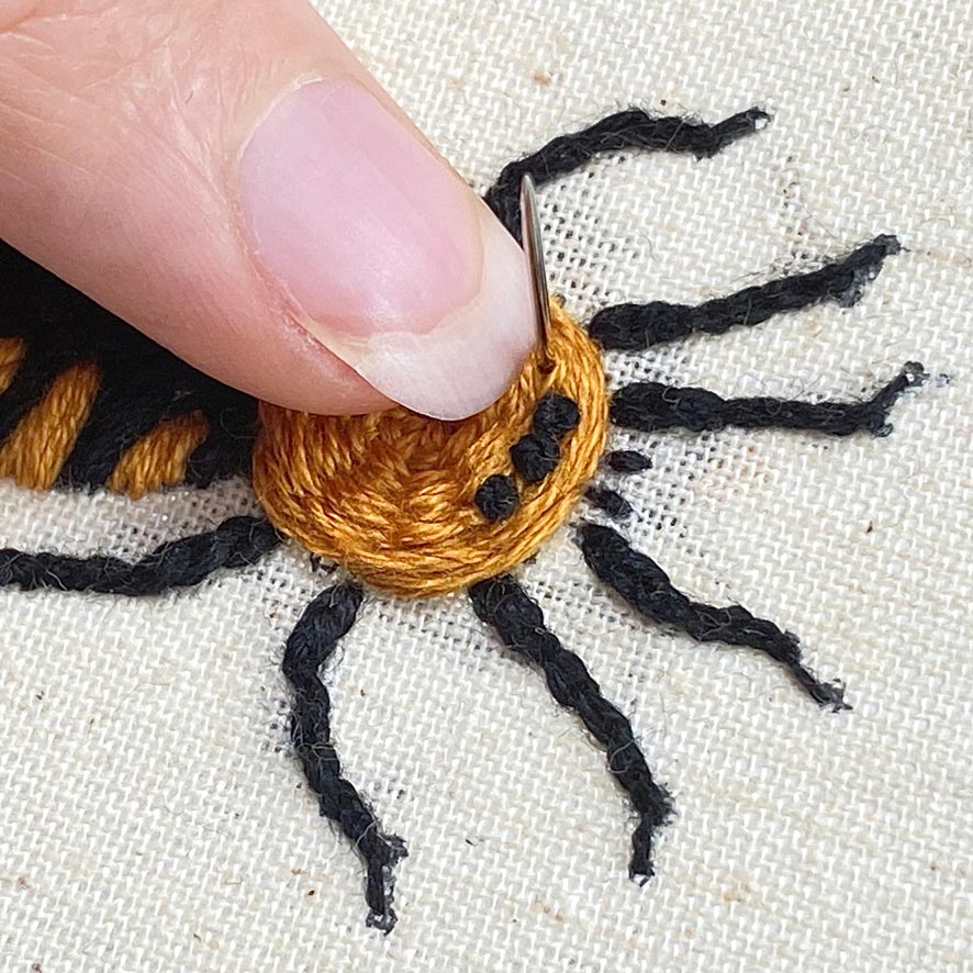 Free Bug Case Embroidery Sampler Pattern